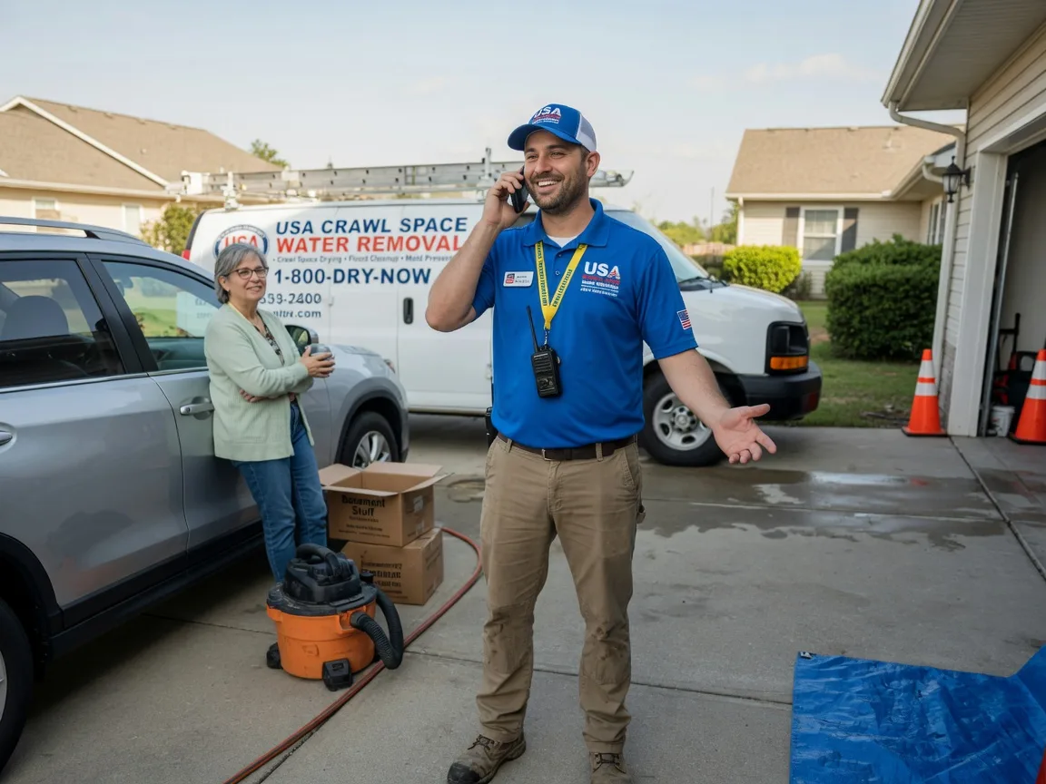Crawl Space Water Removal Norphlet, AR FAQs